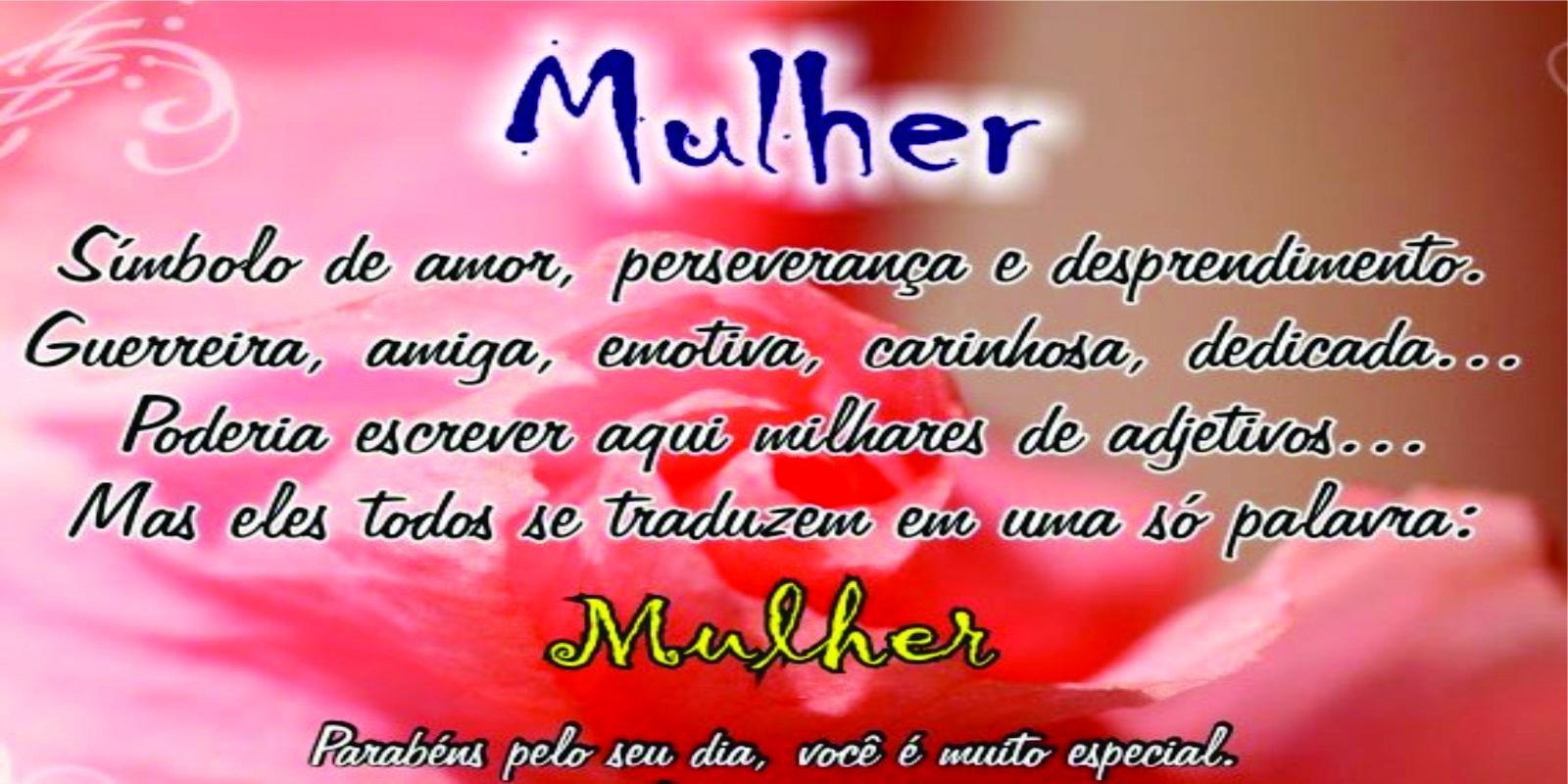 08 de Março: "Dia Internacional da Mulher"