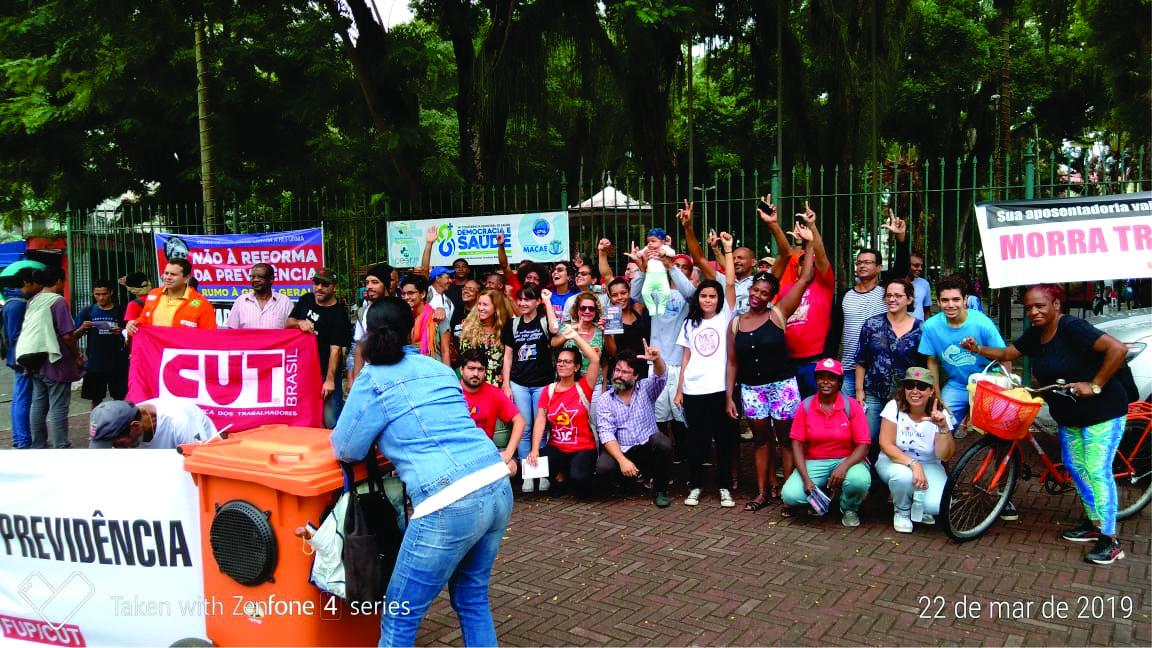Dia de Luta contra a Reforma da Previdência