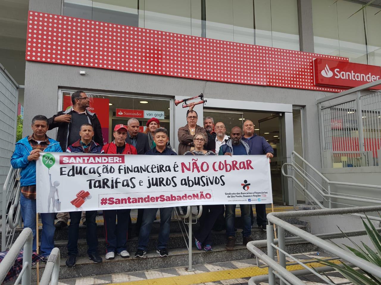 Mais um sábado de resistência no Santander