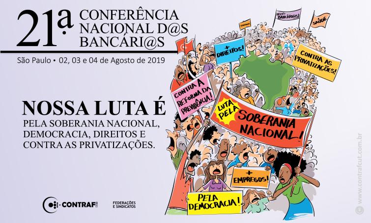 Começa hoje a 21ª Conferência Nacional dos Bancários