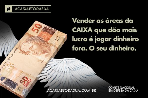 Empregados comemoram aniversário da Caixa com Dia Nacional de Luta