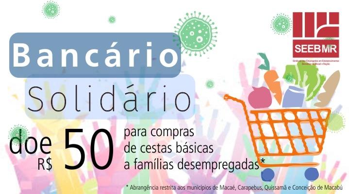 Sindicato lança campanha com objetivo de arrecadação de cestas básicas para doação a famílias desempregadas