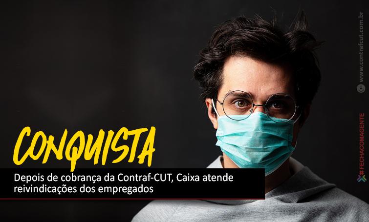 Depois de cobrança da Contraf-CUT, Caixa rá implantar protetores de acrílico nas agências