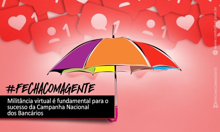 Campanha Nacional dos Bancários está nas redes