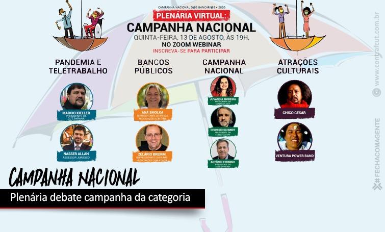 Plenária debateu Campanha Nacional d@s Bancári@s