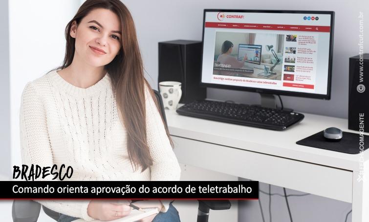Bancários do Bradesco avaliam em assembleia acordo de teletrabalho