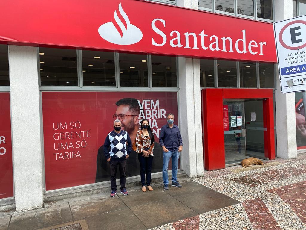 Santander, respeite o Brasil, suas leis e seu povo!
