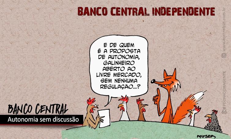 Governo quer aprovar autonomia do BC sem discussão