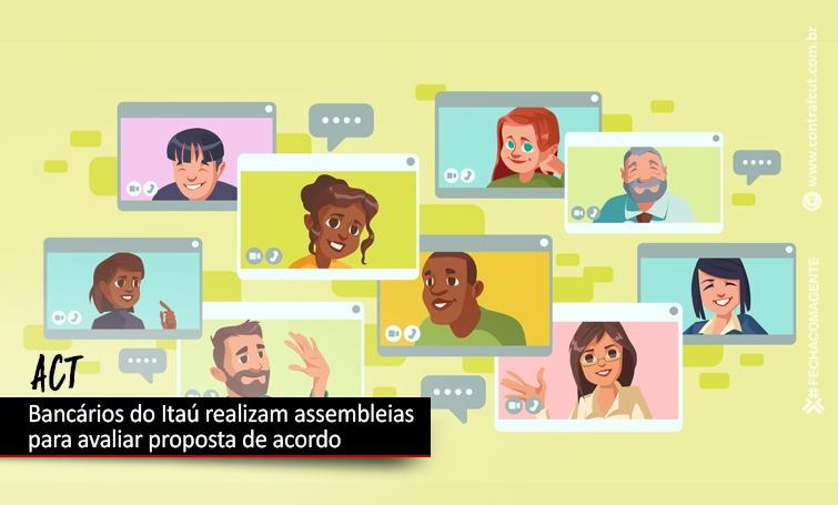 Bancários do Itaú votam proposta de ACT