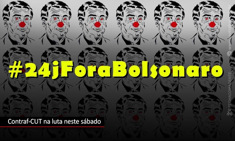 Contraf-CUT convoca categoria bancária para manifestações contra Bolsonaro
