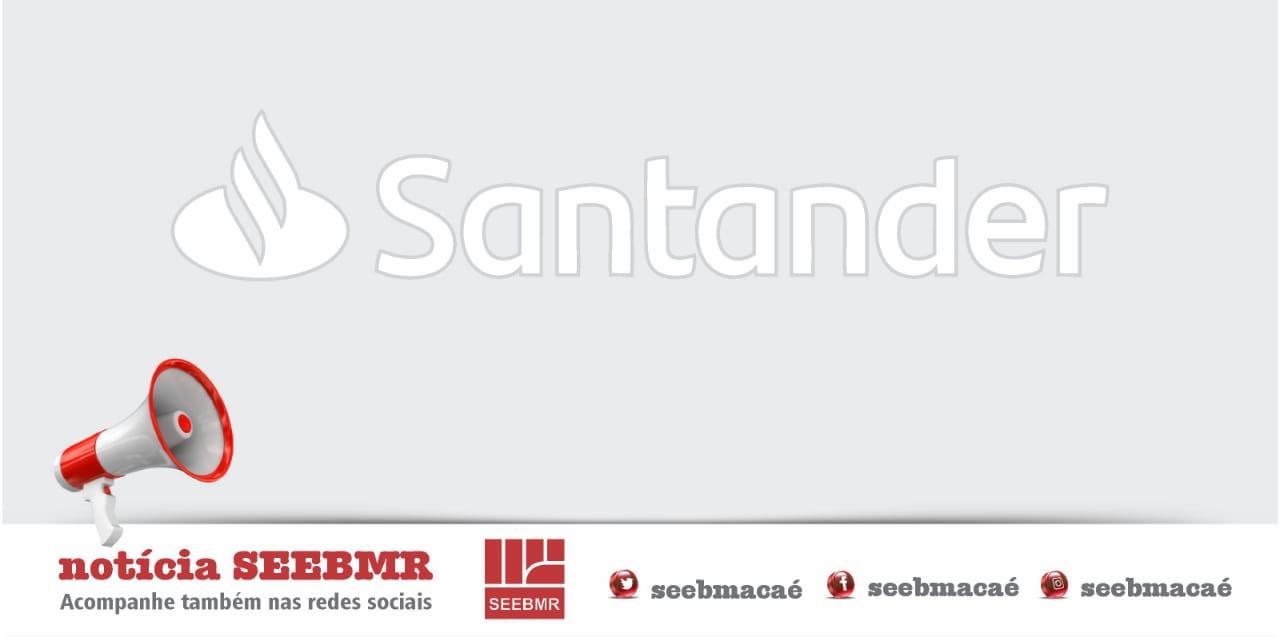 Bancários do Santander com horas negativas devem procurar seu sindicato