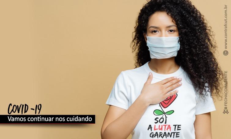 Contraf-CUT reforça necessidade de cuidados contra covid-19