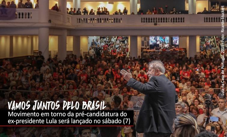 Centrais sindicais, movimentos sociais e partidos políticos se unem pela reconstrução do Brasil