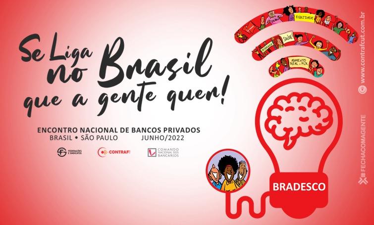 Bancários do Bradesco realizam encontro nacional nesta quinta-feira (9)