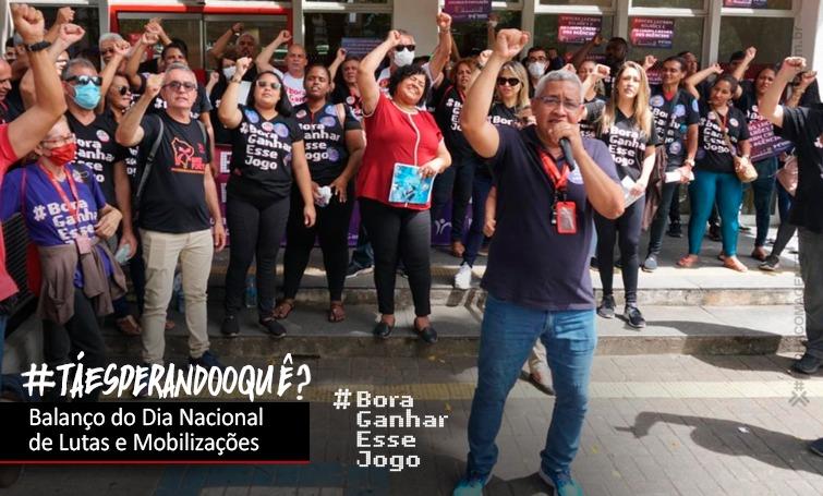 Bancários realizam Dia Nacional de Lutas por aumento real nos salários