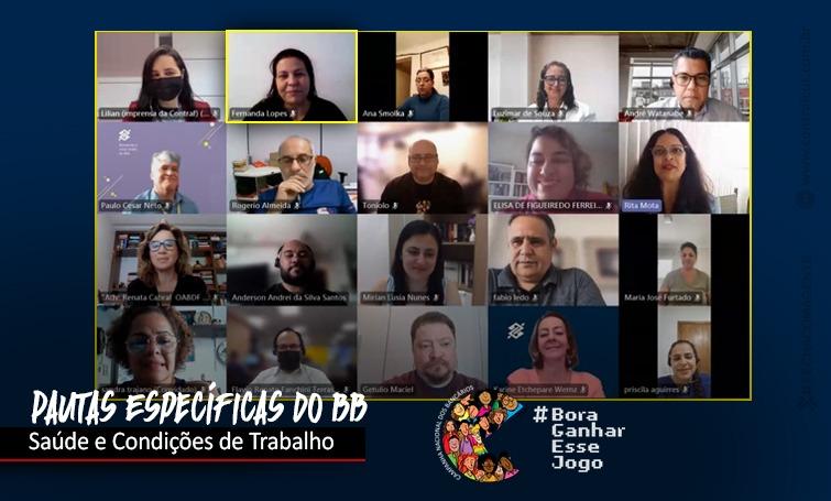 Funcionários do BB destacam relação entre adoecimento e condições de trabalho