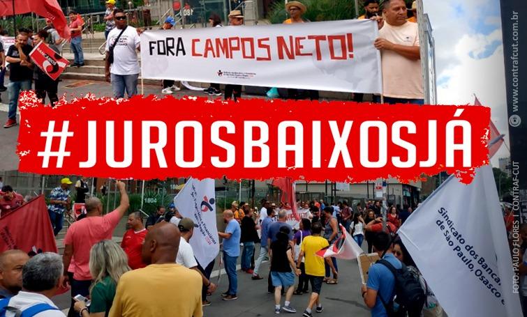 Vencemos a eleição para mudar a economia, diz Nobre em ato contra taxa de juros