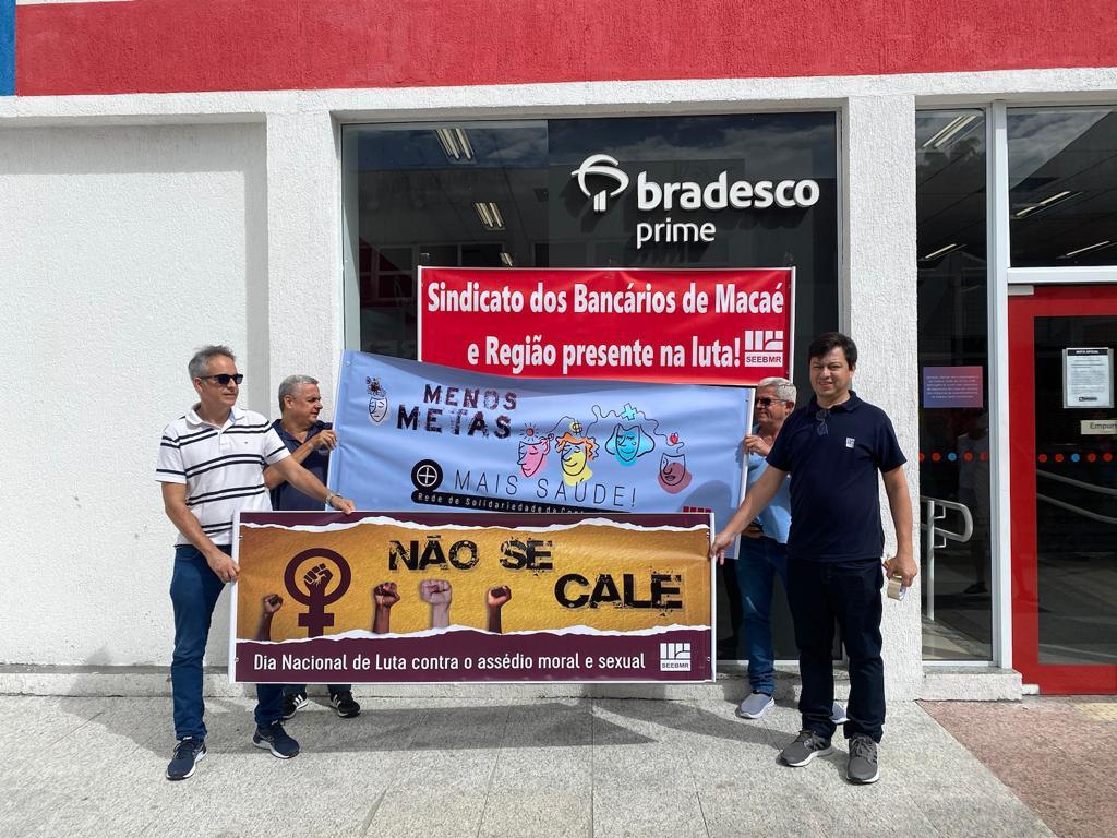 Sindicato de Macaé e Região inicia a entrega de cartilha sobre o assédio moral