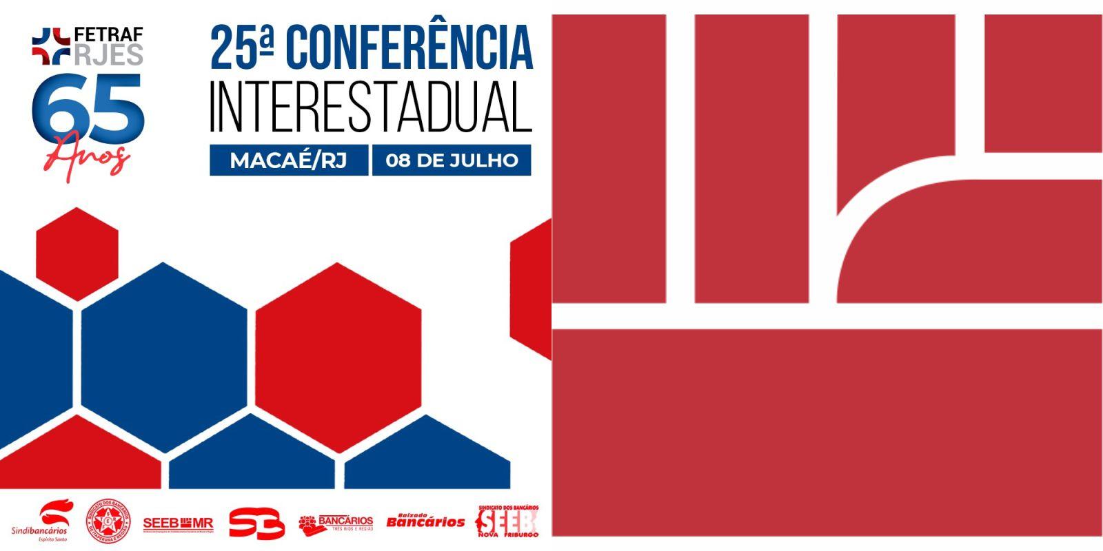 25ª Conferência Interestadual da Fetraf RJ/ES ocorre dia 8 de julho