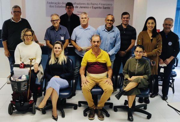 Fetraf RJ/ES se reúne com Relações Sindicais do Santander