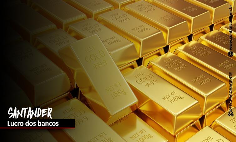 Santander lucra mais de R$ 9 bi em 2023