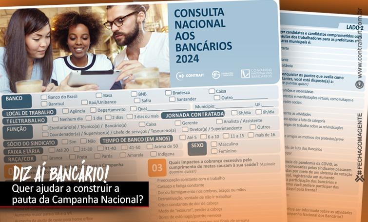 Diz aí bancário! O que você quer para a campanha deste ano?