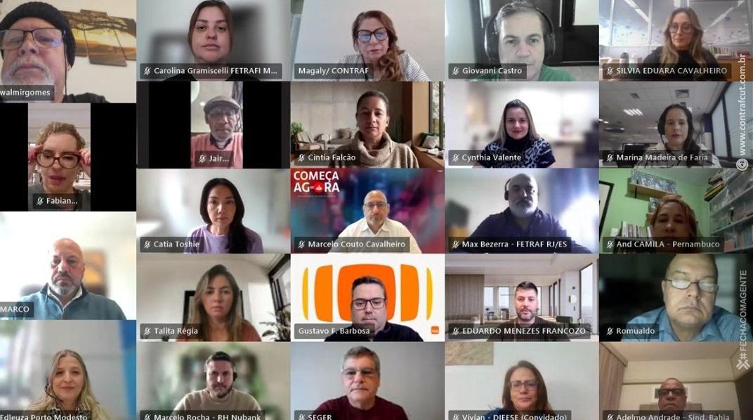 Financiários exigem fim de terceirizações e formalização do teletrabalho no setor
