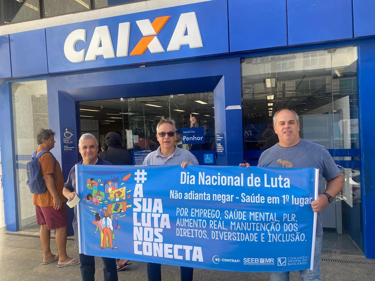 Dia Nacional de Mobilização da Caixa