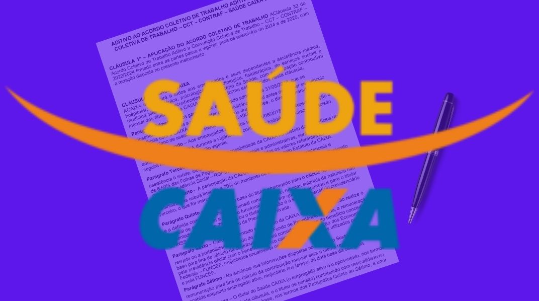Novo ACT do Saúde Caixa foi assinado nesta quarta-feira (31)